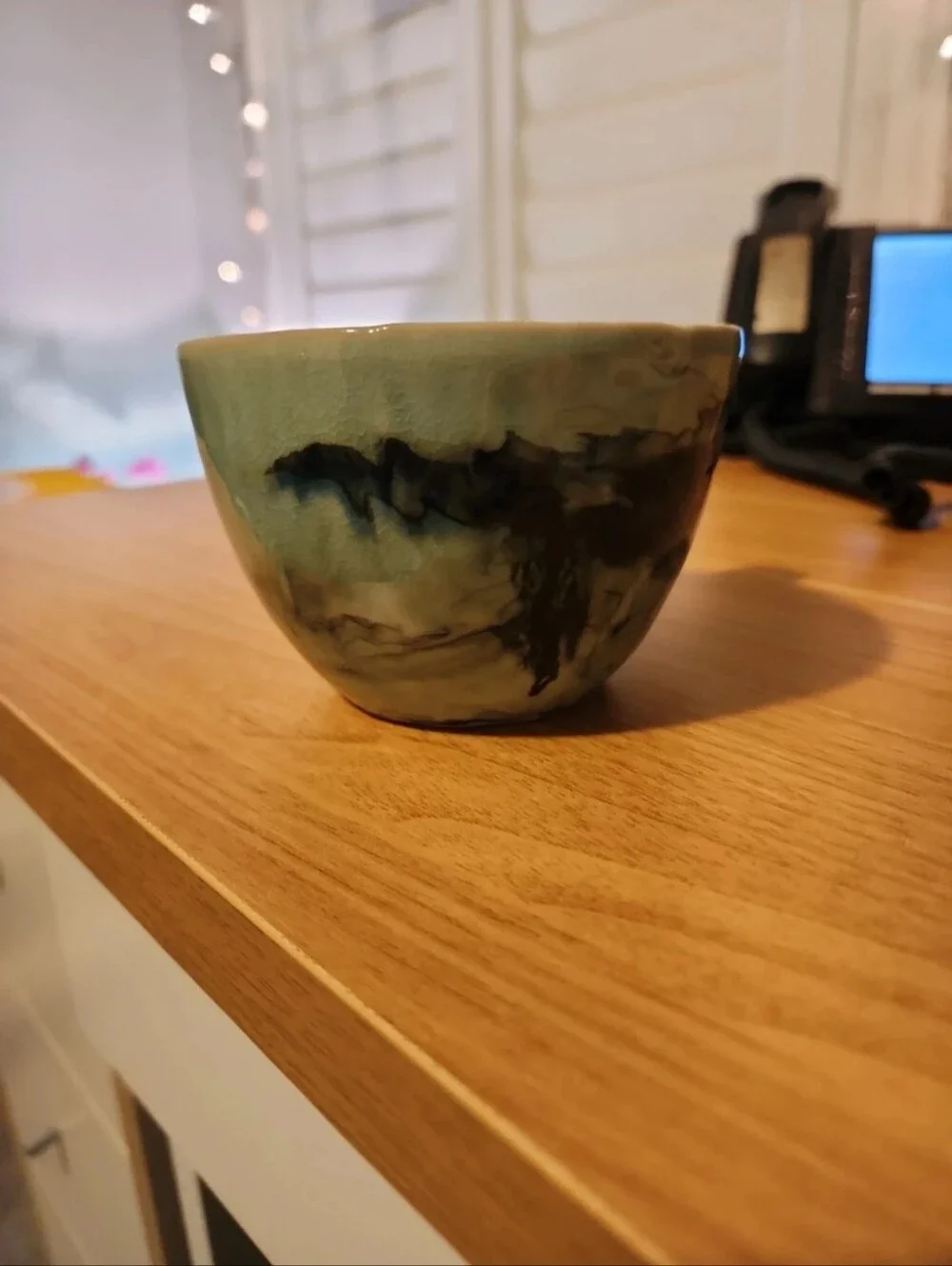 Sage Green Shiny Coffee Mug